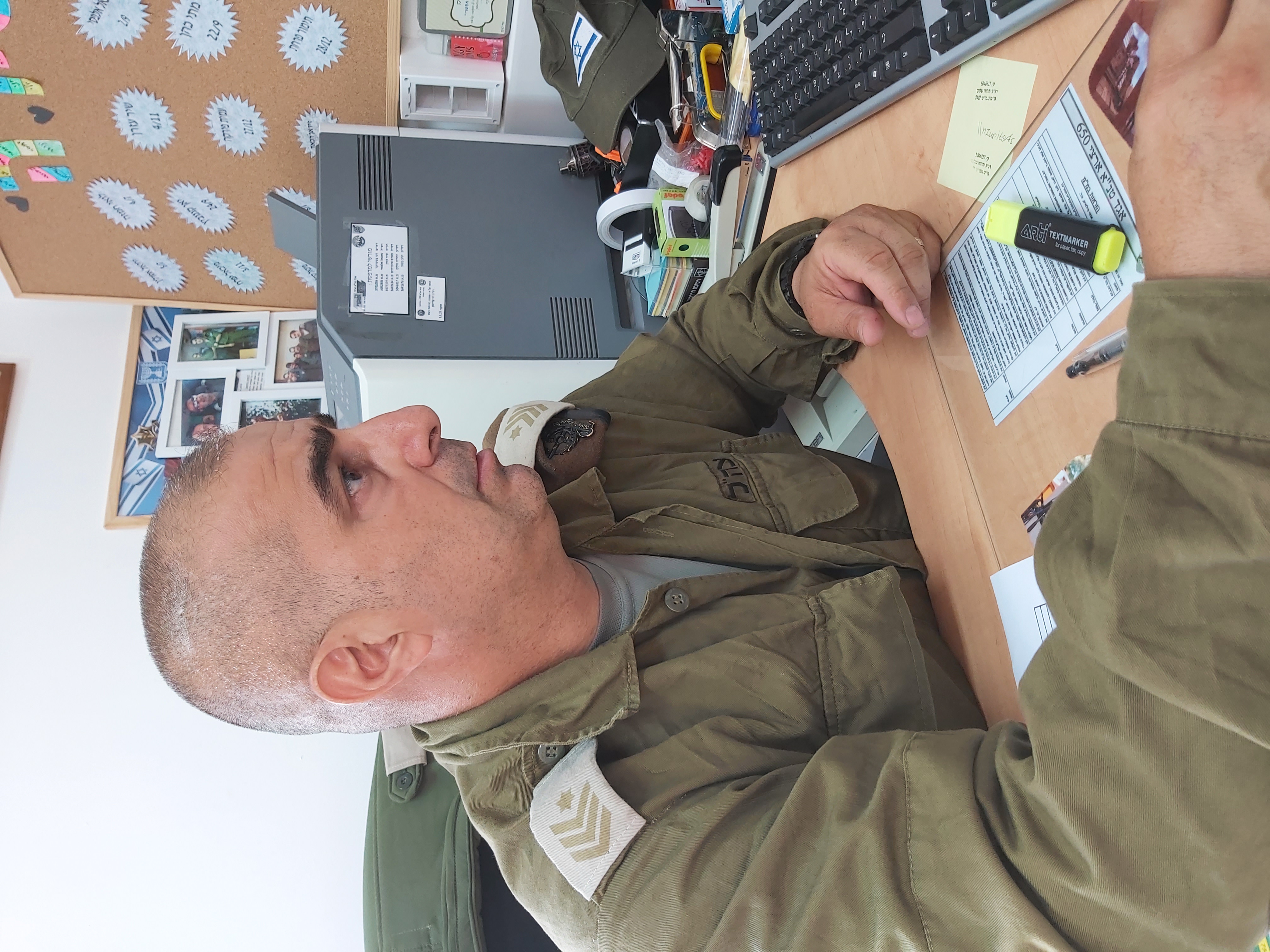 תמונה של הכירו את רנ"ג יהודה שלום המשרת כמפקד מחלקת נגמ"ש בפלוגה 7407